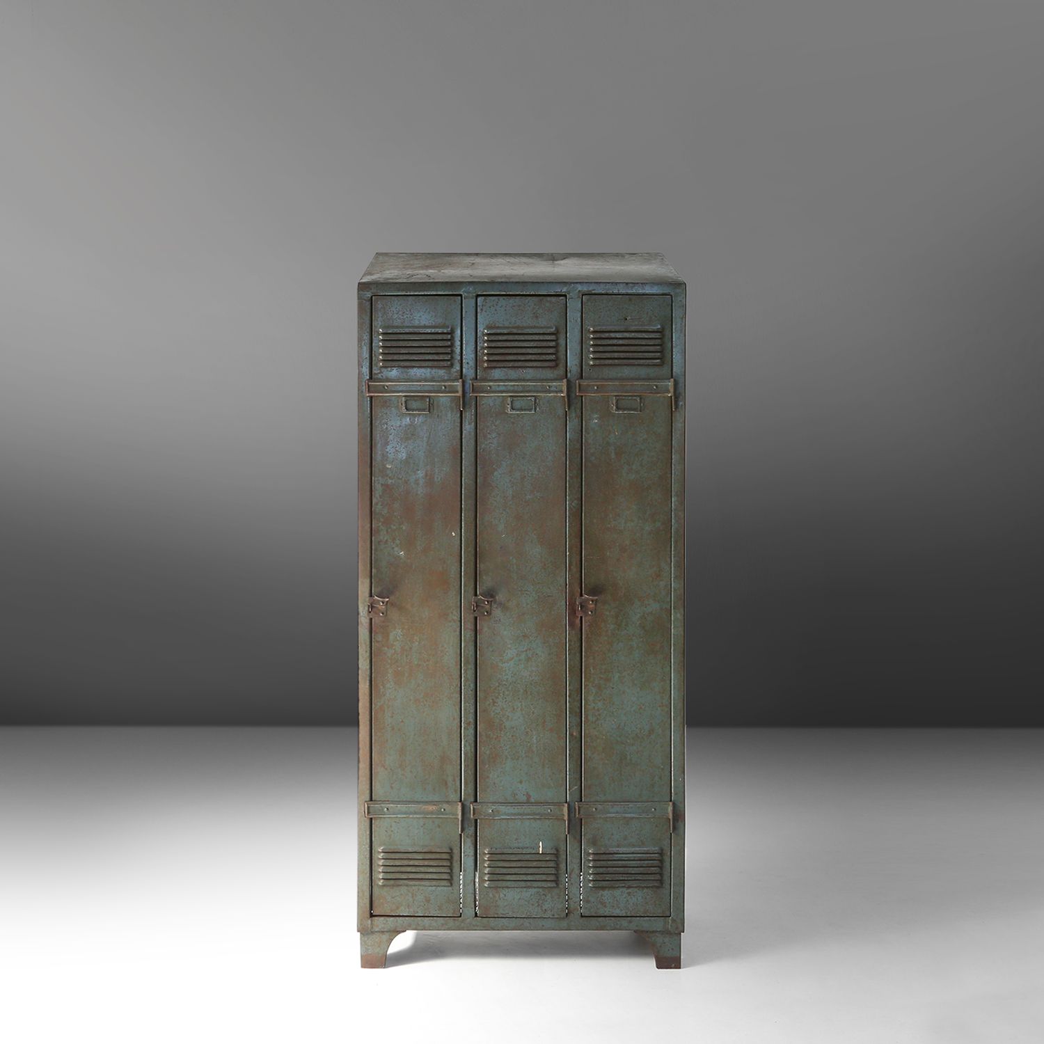 Antique Industrial Storage Locker, France ca. 1910-img